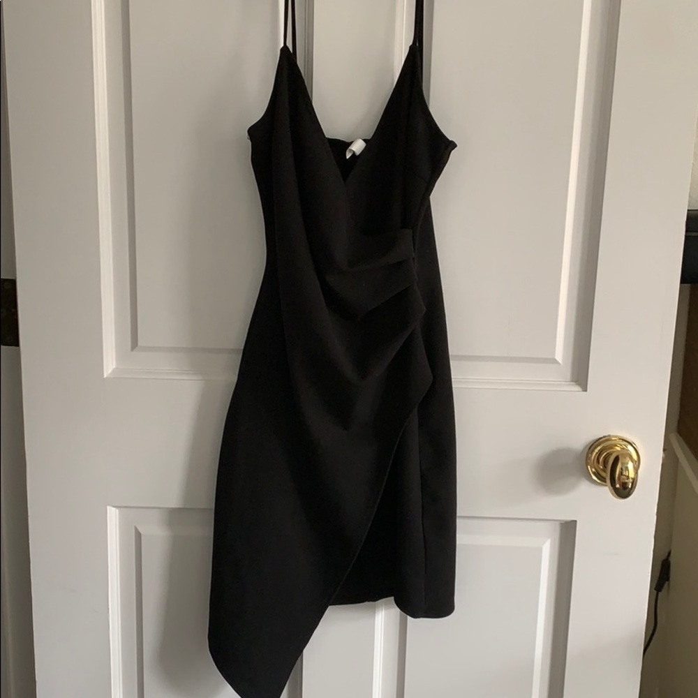 black mini dress!
